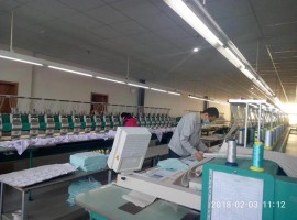 Embroidery area